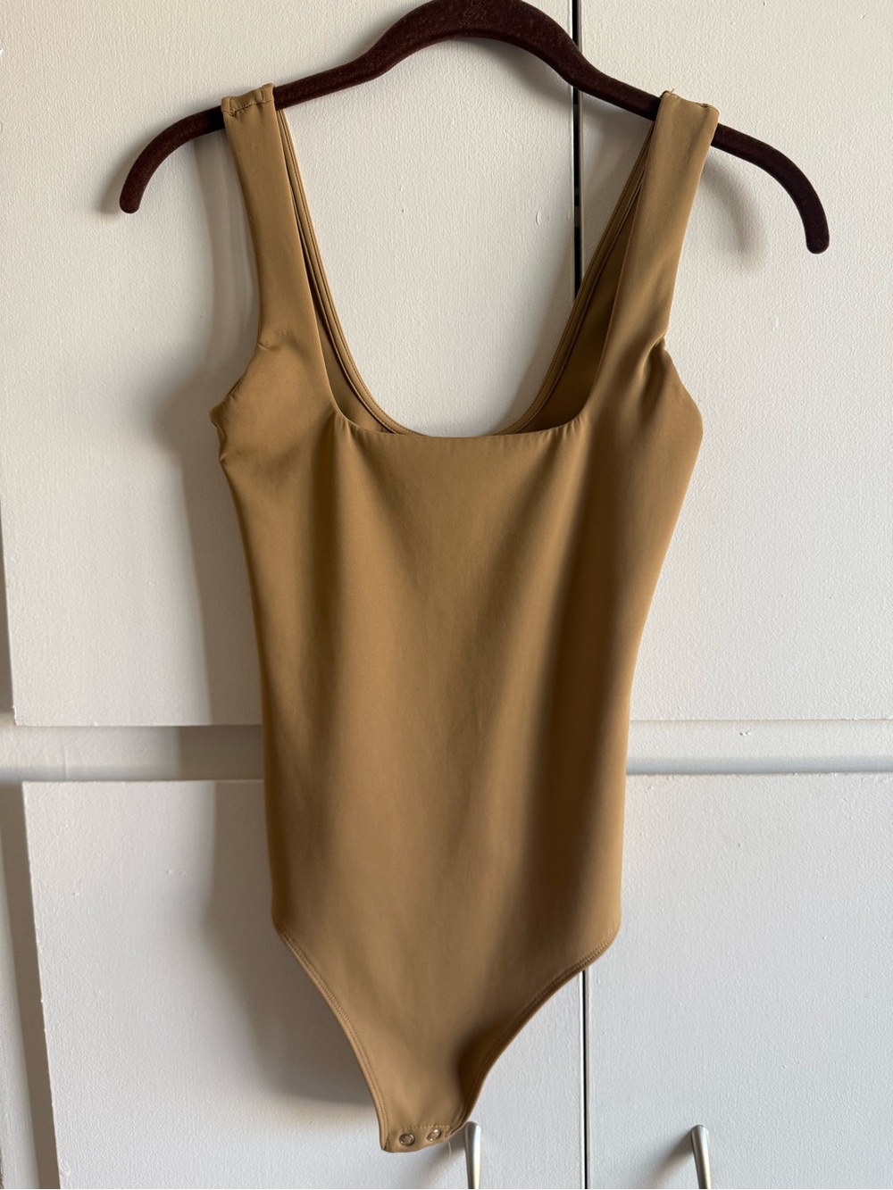 Good American Nude Scuba bodysuit Sz S